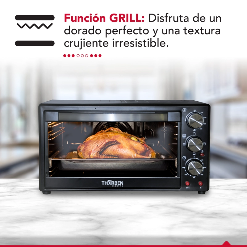 HORNO ELECTRICO 60L 3 MODOS THOR MAGNUM OVEN - 5