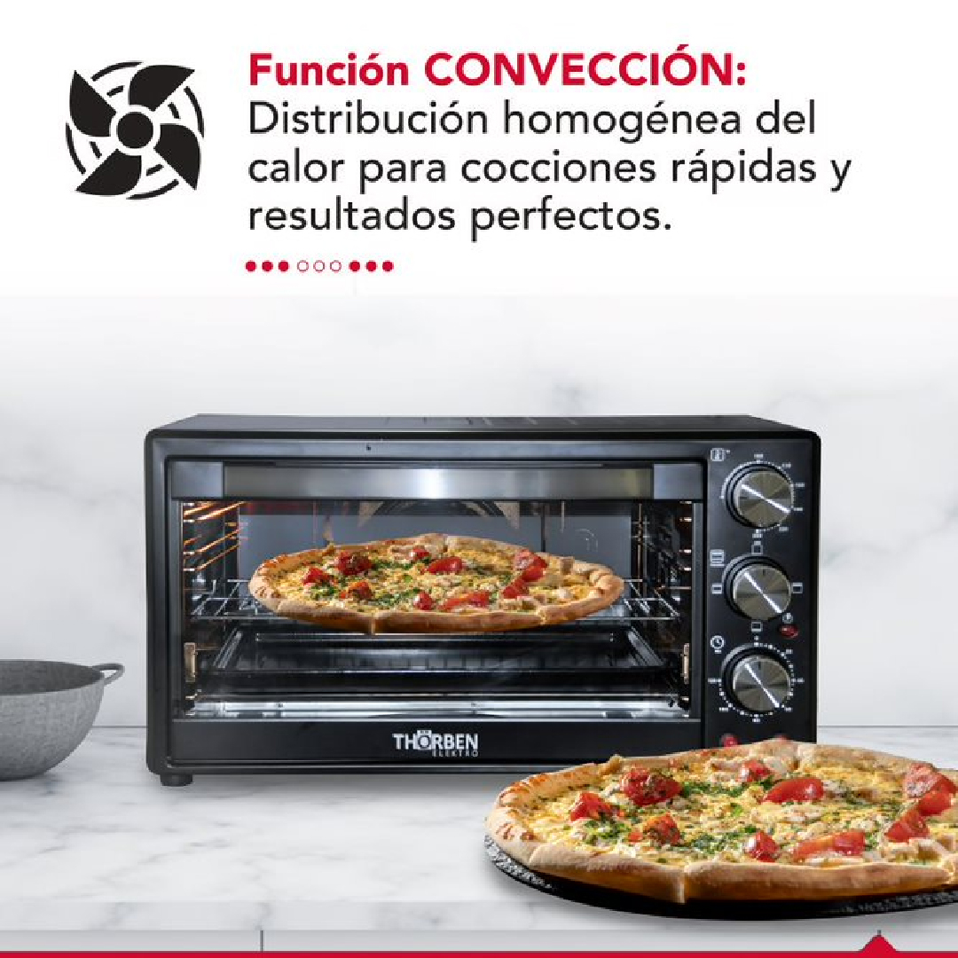 Horno Eléctrico 60L 2200W Thor Magnum Oven 60 - 10