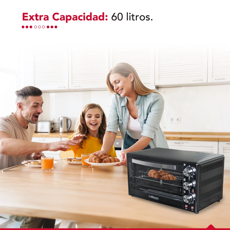 HORNO ELECTRICO 60L 3 MODOS THOR MAGNUM OVEN - 8