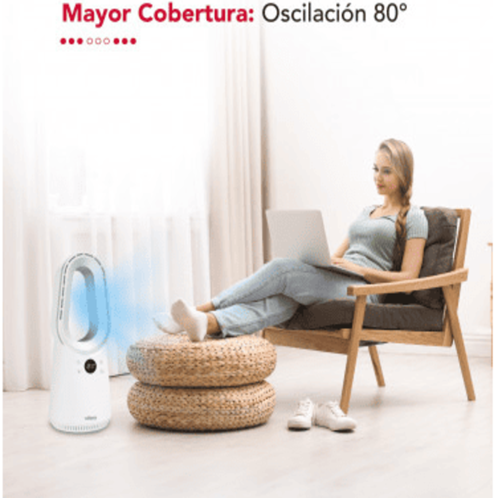 VENTILADOR SIN ASPAS THOR BLADELESS DIGIFAN - 7