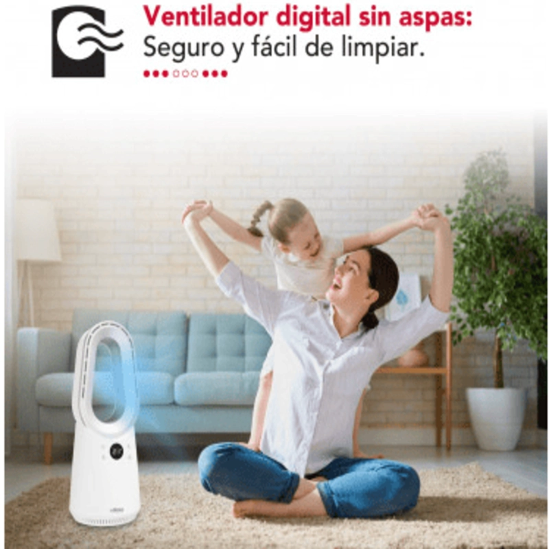 VENTILADOR SIN ASPAS THOR BLADELESS DIGIFAN - 7