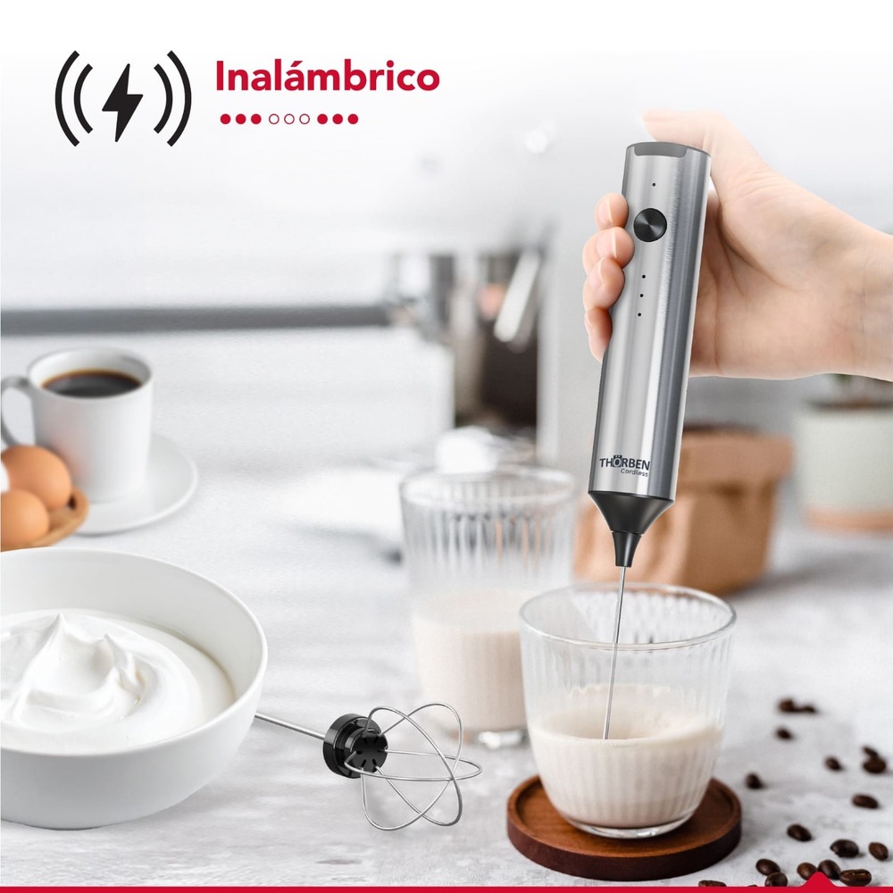 ESPUMADOR DE LECHE THOR USB DUAL MILK FROTHER - 5