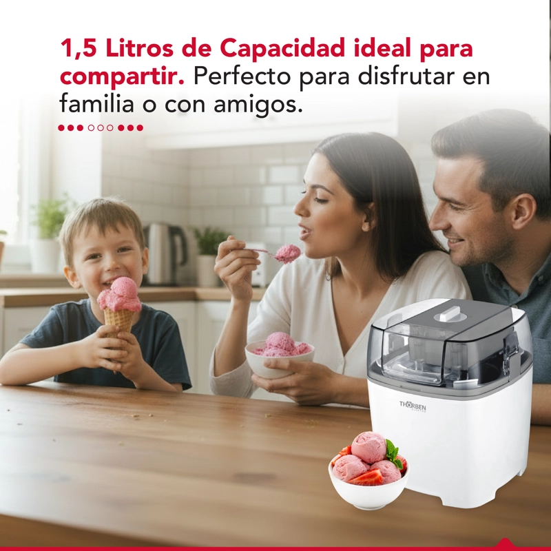 MAQUINA DE HELADOS THOR ICE CREAMY - 6