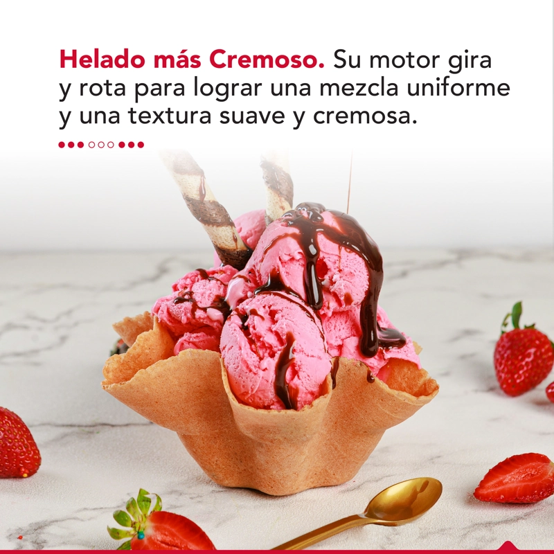 MAQUINA DE HELADOS THOR ICE CREAMY - 7