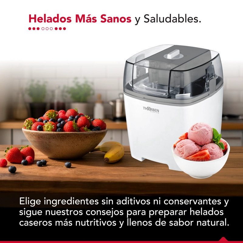 MAQUINA DE HELADOS THOR ICE CREAMY - 8