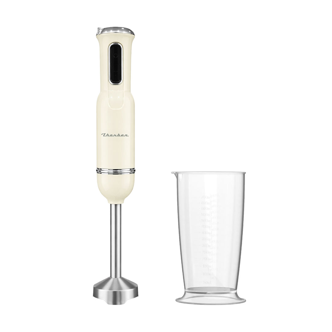 PIMMER THOR RETRO STYLE HAND MIXER CREAM - 1