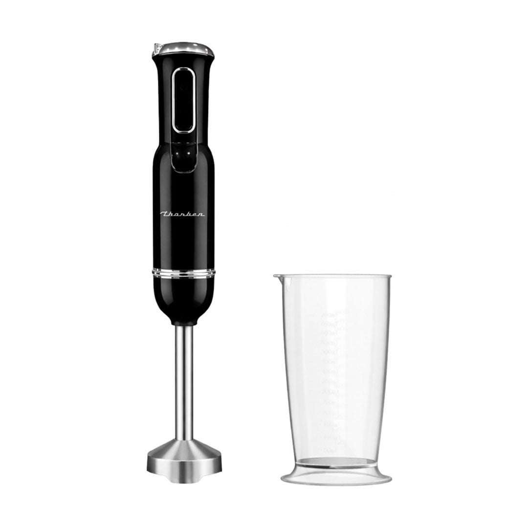 PIMMER THOR RETRO STYLE HAND MIXER BLACK