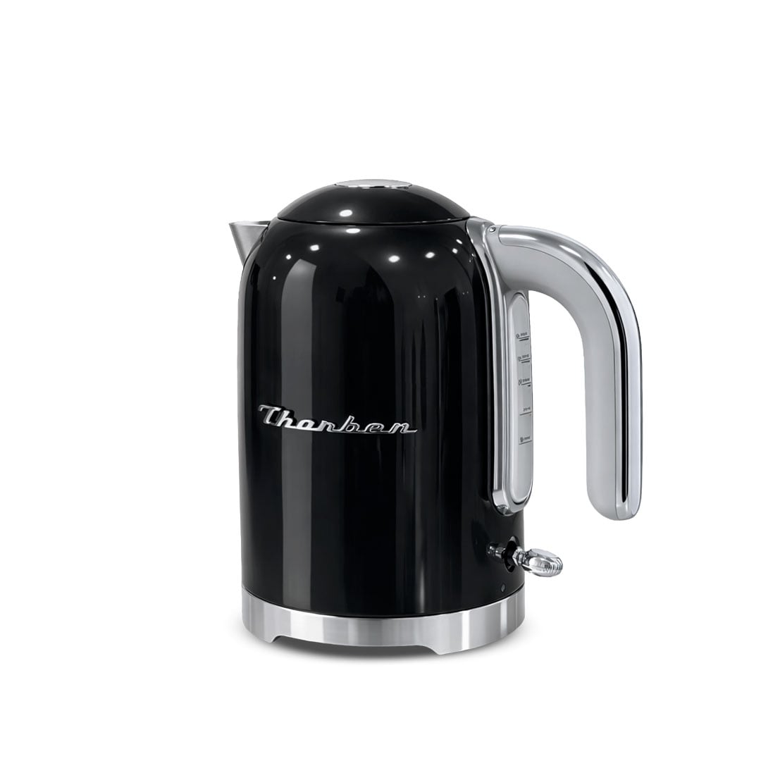HERVIDOR THOR RETRO STYLE KETTLET BLACK - 1