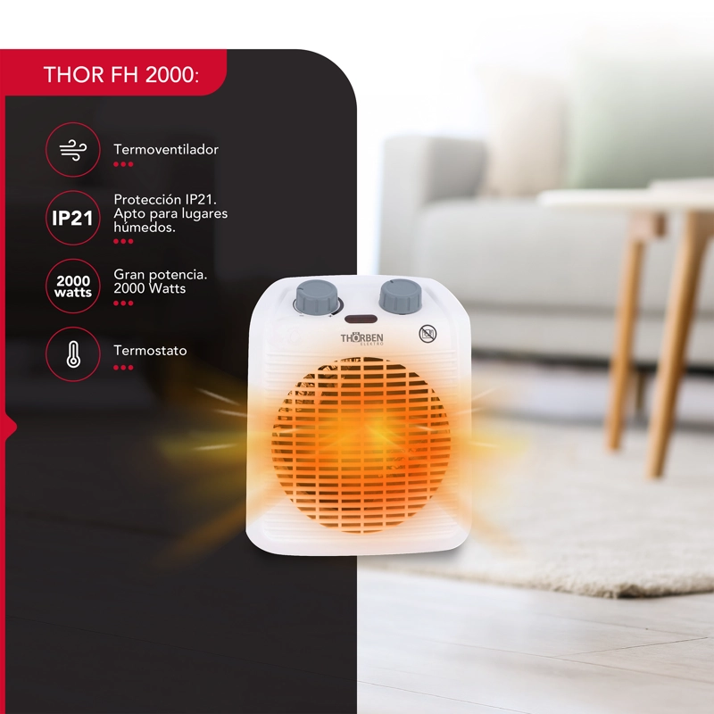 TERMOVENTILADOR THOR FH 2000 - 4
