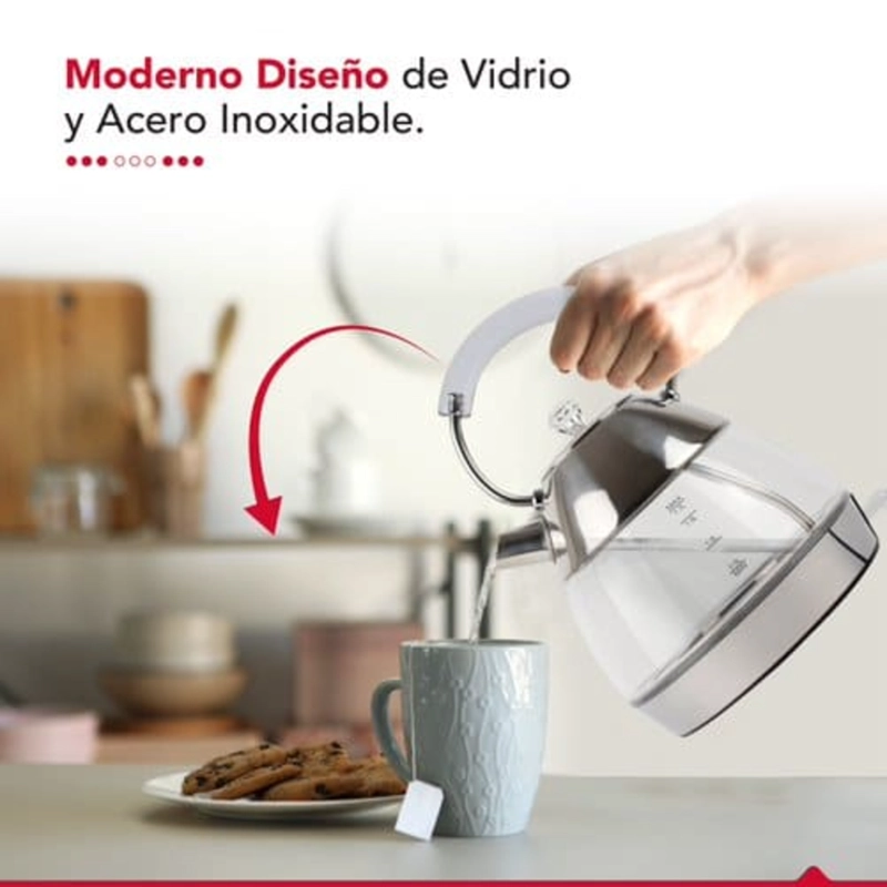 HERVIDOR ELEGANTE 1,7L THOR DIAMOND DESIGN - 6