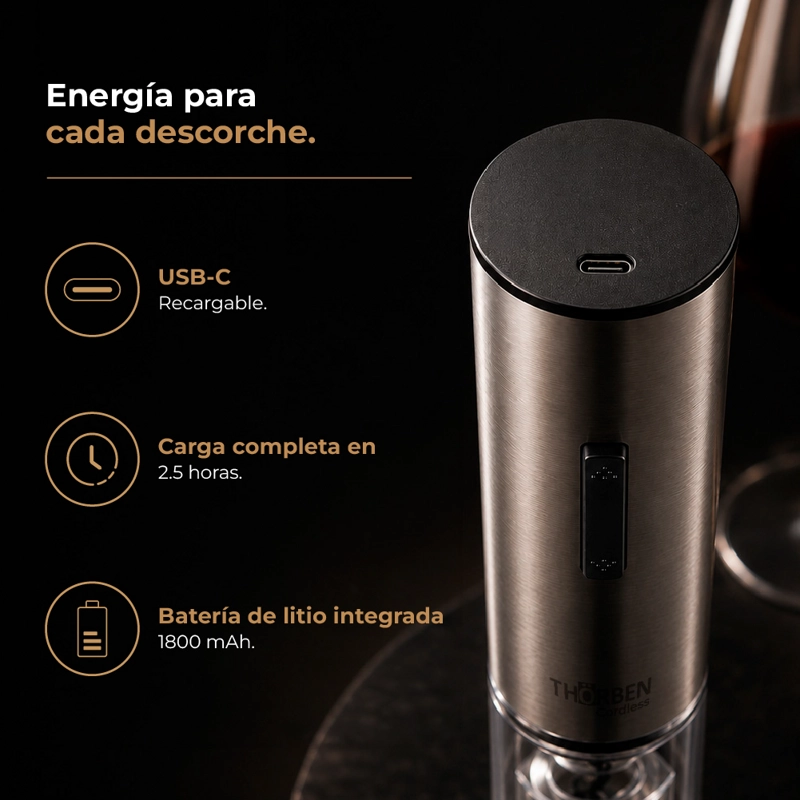 SET DE VINOS THOR USB DELUXE WINE SET - 3
