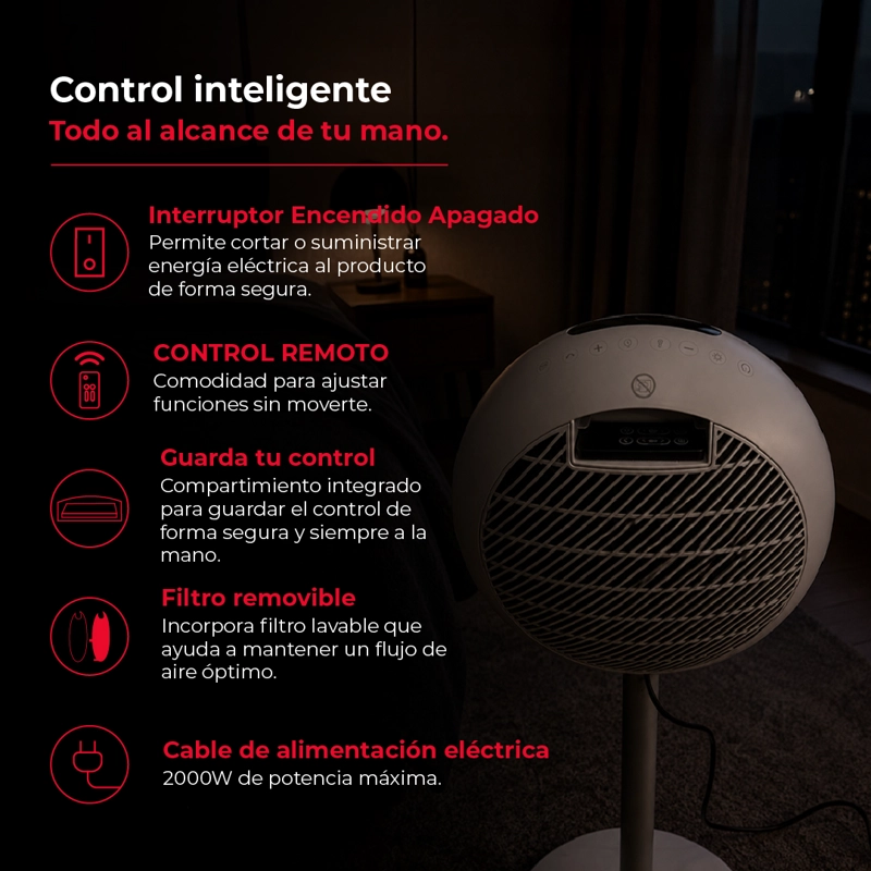 CALEFACTOR INFRARROJO THOR THERMAL SPHERE - 4