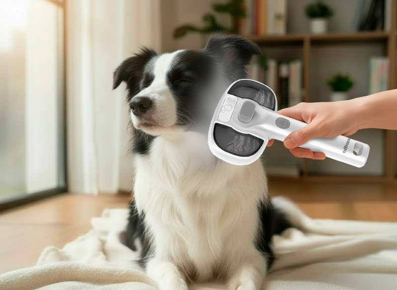 CEPILLO VAPORIZADOR PARA MASCOTAS THOR USB PET STEAM BRUSH - 6