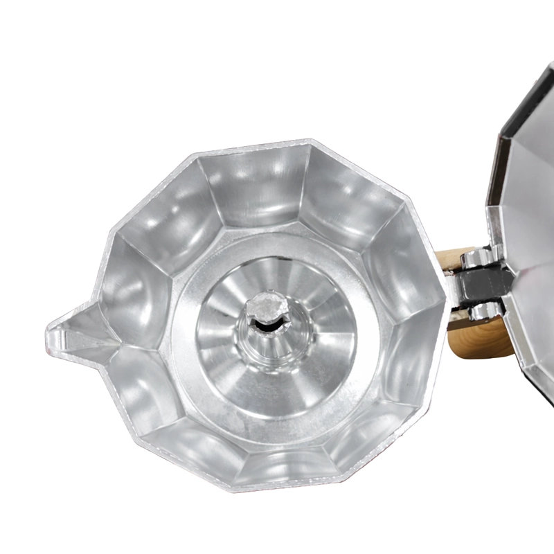 CAFETERA MOKA THOR MOKA MILANO DE 9 TAZAS NEGRO - 8