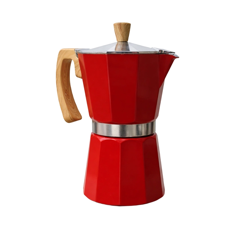 CAFETERA MOKA THOR MOKA MILANO DE 9 TAZAS ROJO - 3
