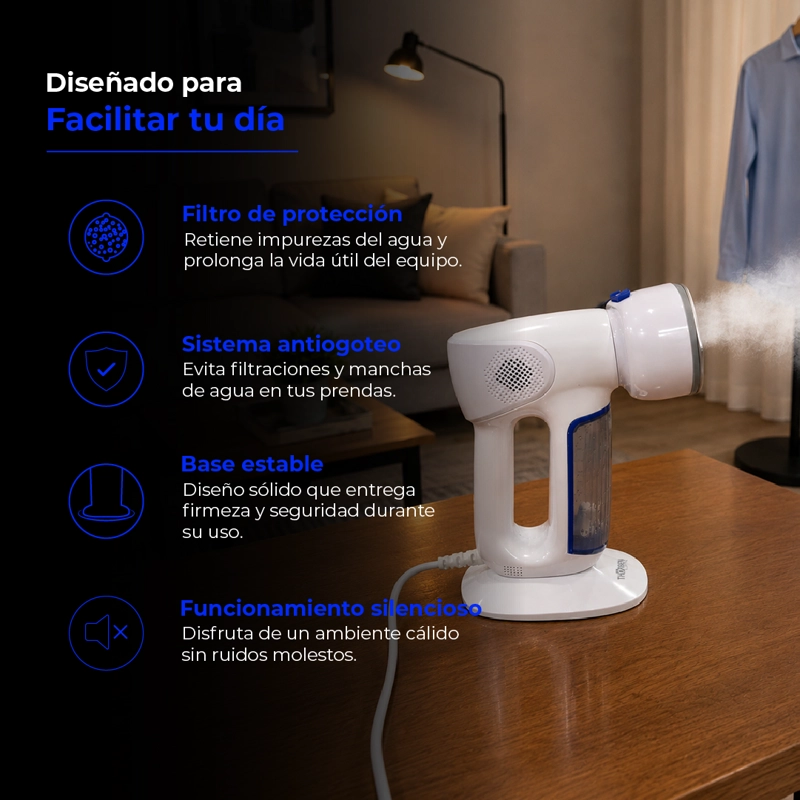 PLANCHA A VAPOR CON SUCCION THOR VACUUM STEAMER PRO - 4