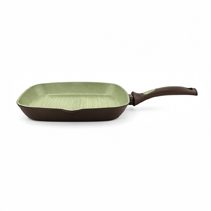 SARTE N GRILL ANTIADHERENTE THOR AVOCADO 28 CM - 1