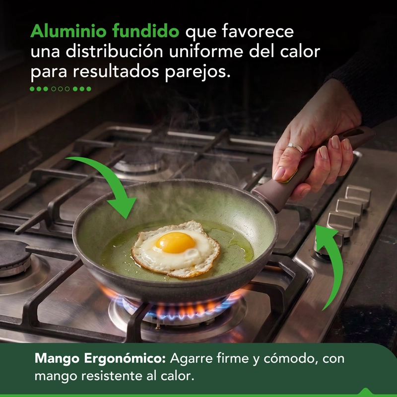 SARTE N ANTIADHERENTE THOR AVOCADO 20 CM - 6
