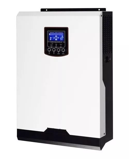 INVERSOR CARGADOR HIBRIDO ONDA PURA 3000 W 24 V MPPT 60A - 1