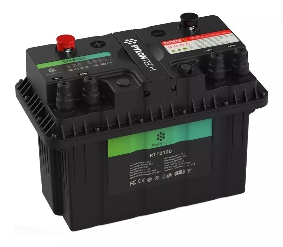BATERÍA LITIO 12V 100AH PYLONTECH CALEFACCIÓN IP66 - 1