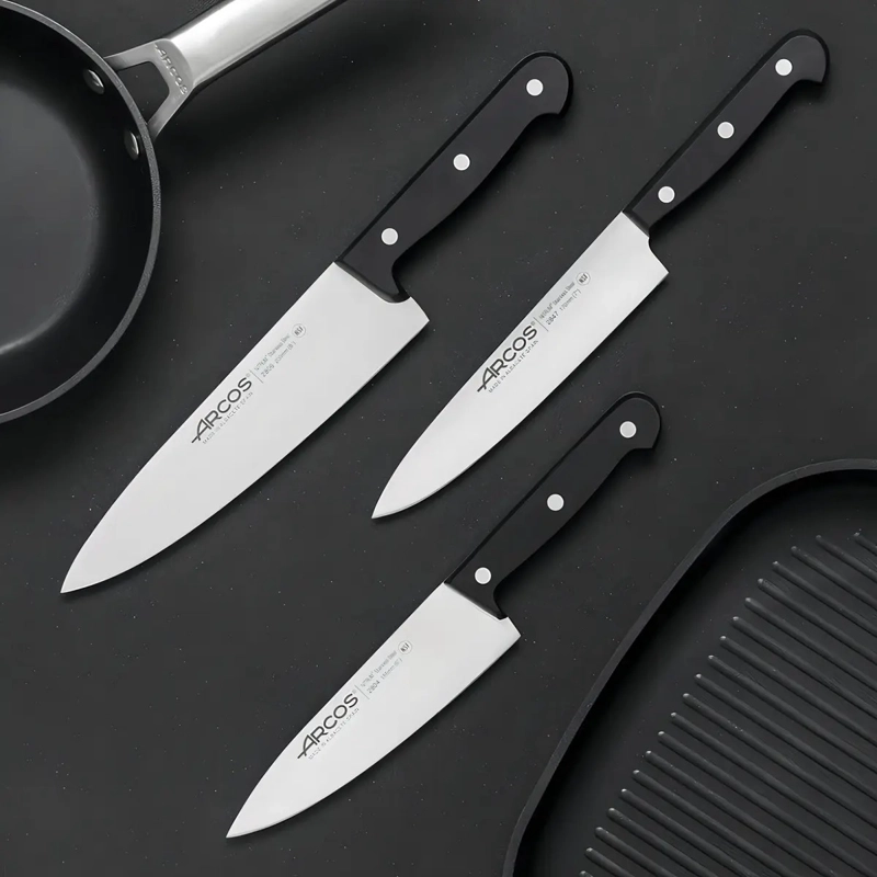 CUCHILLO COCINA UNIVERSAL ARCOS ACERO INOXIDABLE 30CM ANTIBACTERIAL IMAGEN - 3