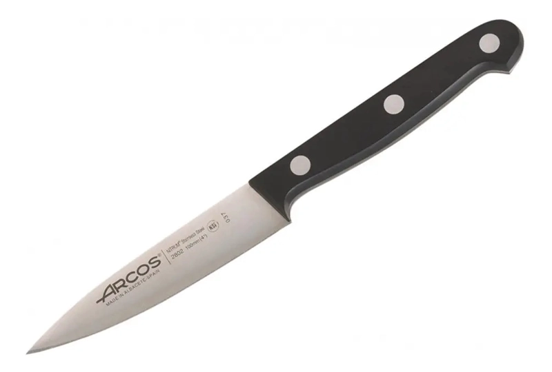 CUCHILLO COCINERO ARCOS 10CM PROFESIONAL PREMIUM CHEF COCINA NEGRO - 1