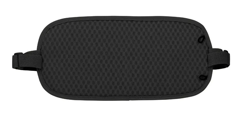 BANANO VICTORINOX CINTURON DE VIAJE RIÑONERA RFID BLOQUEO NEGRO LISO - 6