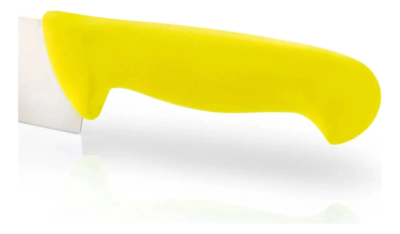 CUCHILLO CARNICERO ARCOS LINEA PROFESIONAL 25 CM AMARILLO - 4