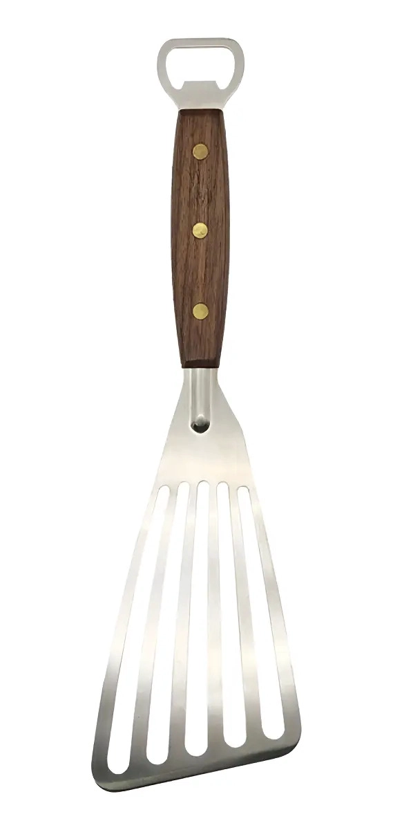 ESPATULA KANGKAWE DE ACERO INOXIDABLE PARA PESCADO Y VERDURAS 32CM - 1