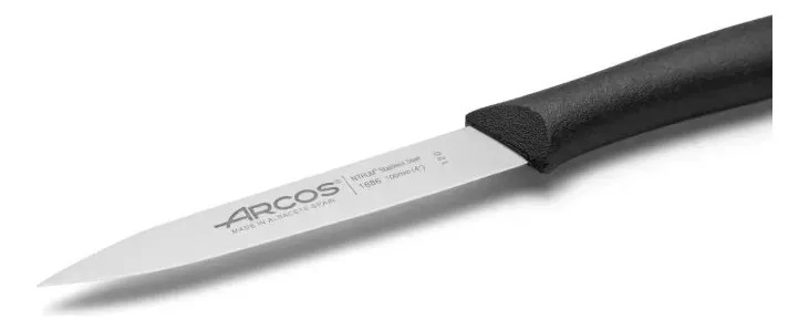 CUCHILLO MONDADOR PELADOR ARCOS SERIE NOVA 10CM NEGRO - 2