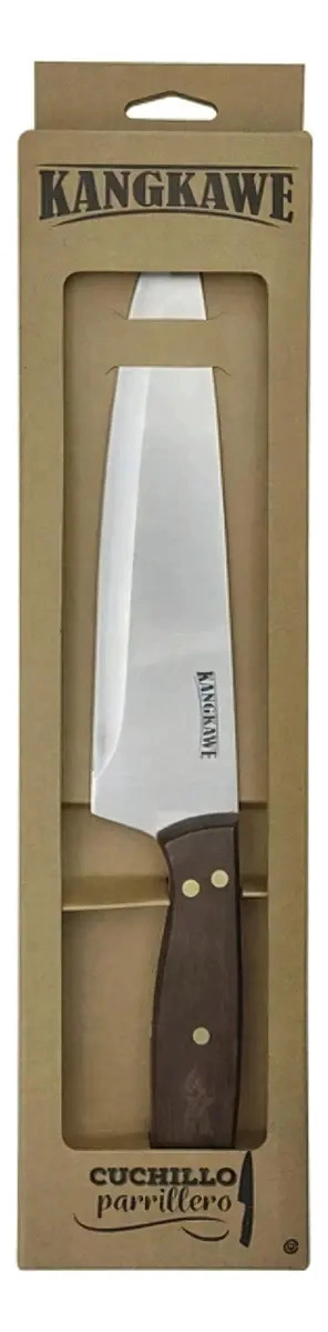 CUCHILLO PARRILLERO KANGKAWE 8 CHEF PREMIUM COCINA COLOR CAFE - 2