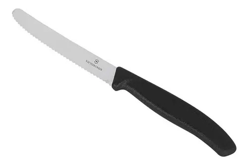 VICTORINOX CUCHILLO DE MESA , 11 CM, NEGRO - 2