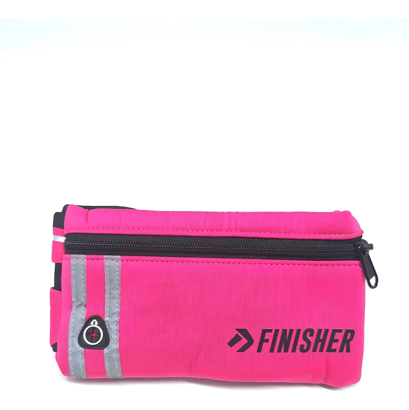 BANANO CINTURON RUNNING CON BOTELLA EMIL FINISHER CORRER COLOR VIOLETA DISEÑO DE LA TELA LISO - 1