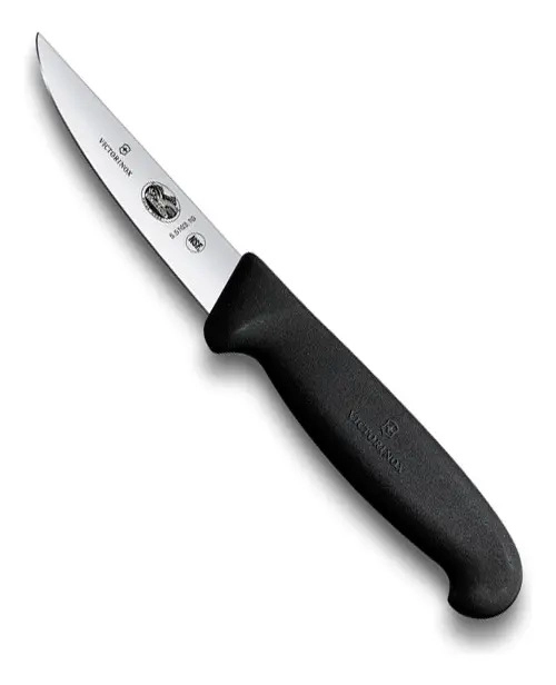 CUCHILLO FILETEADOR AVES VICTORINOX FIBROX 10CM PREMIUM COLOR NEGRO - 1