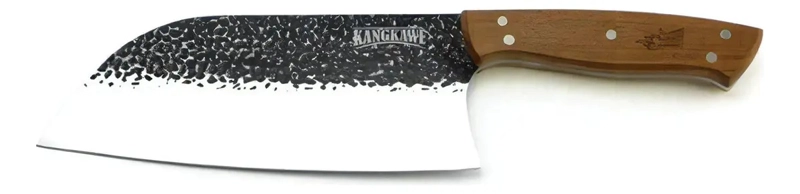 MACHETE CUCHILLO PARRILLERO 8 KANGKAWE ACERO INOXIDABLE NEGRO - 4