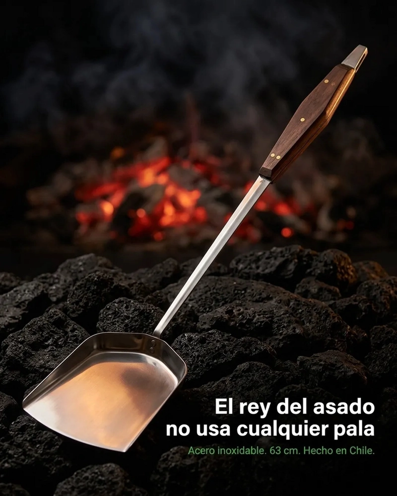 PALA CARBONERA PRO XL KANGKAWE PARRILLA COCINA PREMIUM - 6