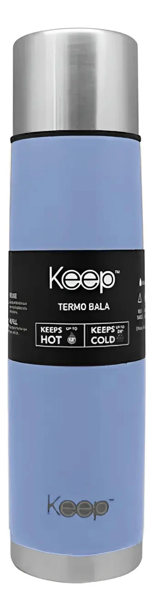 TERMO BALA KEEP 500ML 4 COLORES MATE TE  CAFE  LAVANDA - 4