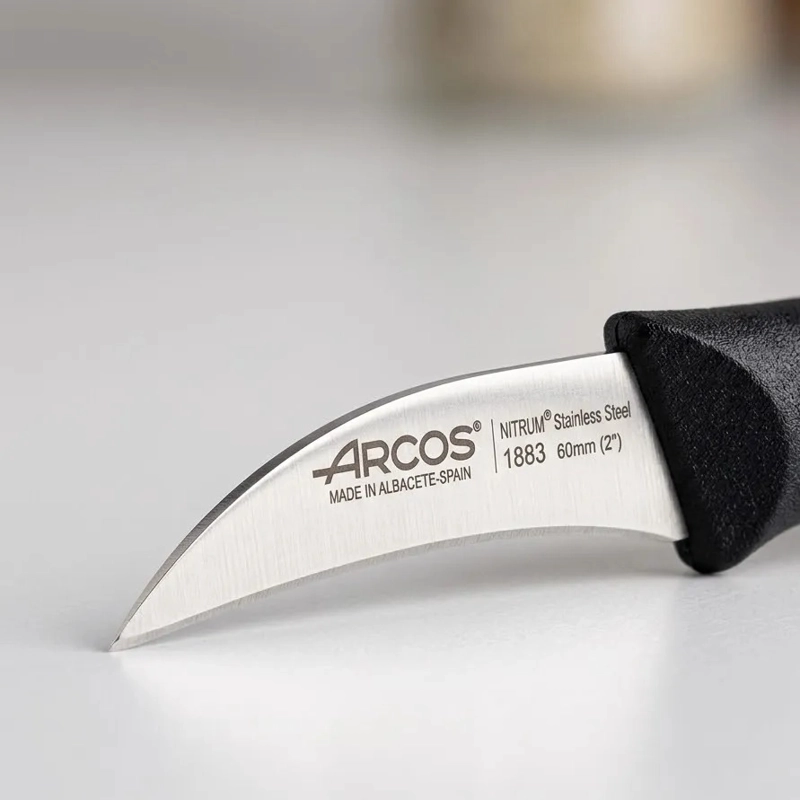 CUCHILLO MONDADOR ARCOS NOVA 6CM COCINA PROFESIONAL CHEF NEGRO - 6