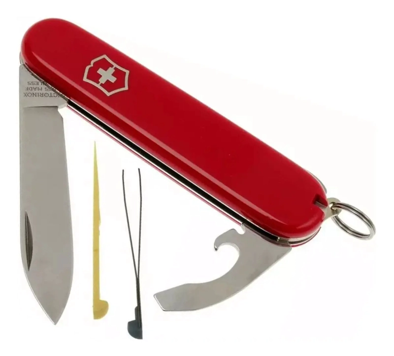 VICTORINOX NAVAJA BANTAM 8 USOS COLOR ROJO - 3