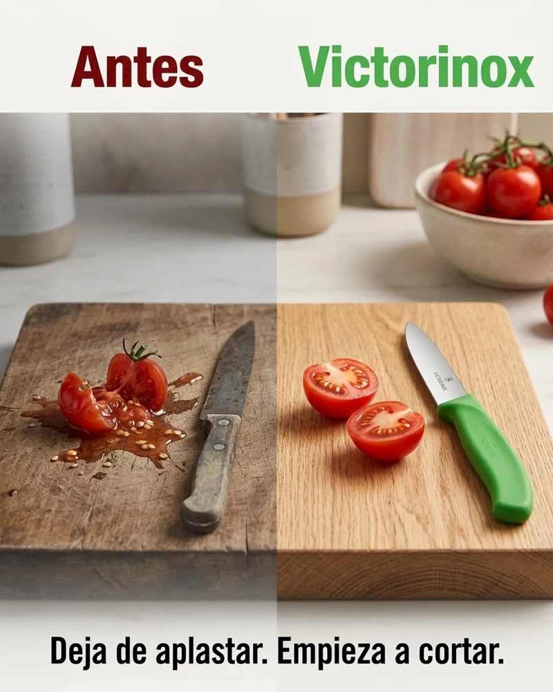 CUCHILLO COCINA VICTORINOX VERDE 6.7706.L114 10CM VERDE - 2