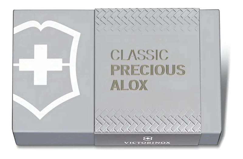 VICTORINOX NAVAJA CLASSIC PRECIOUS ALOX,INFINITE GRAY,5 USOS COLOR INFINITE GRAY - 2