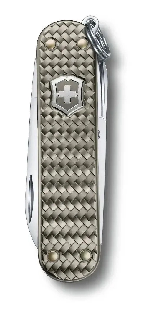 VICTORINOX NAVAJA CLASSIC PRECIOUS ALOX,INFINITE GRAY,5 USOS COLOR INFINITE GRAY - 4
