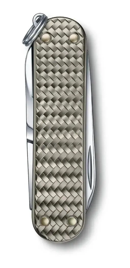 VICTORINOX NAVAJA CLASSIC PRECIOUS ALOX,INFINITE GRAY,5 USOS COLOR INFINITE GRAY - 5