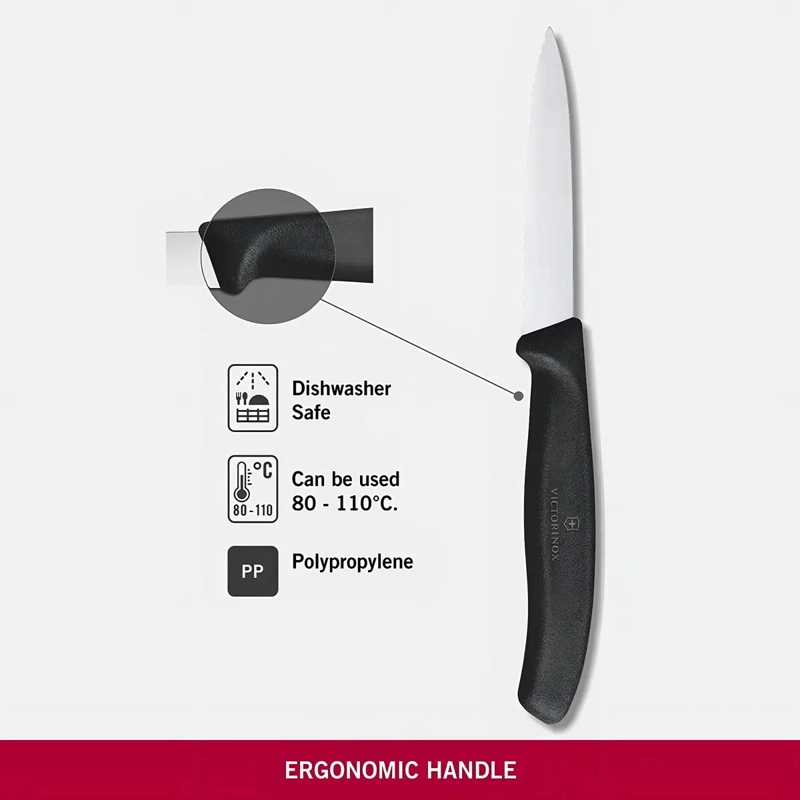 CUCHILLO VICTORINOX MONDADOR SIERRA SWISSCLASSIC 6.7633 COLOR NEGRO - 3