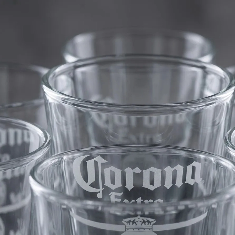 VASOS CERVEZA CORONA 490ML PACK X6 MICHELADA VIDRIO GRUESO TRANSPARENTE VICRILA - 10