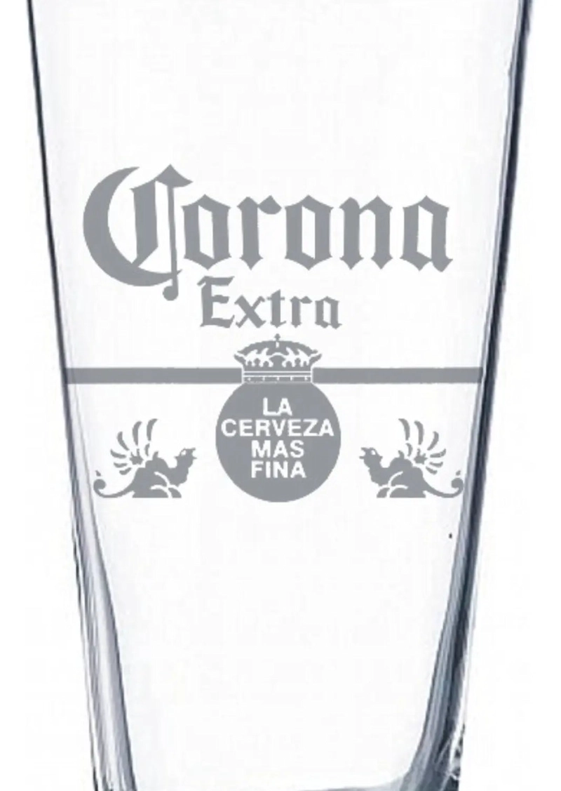 VASOS CERVEZA CORONA 490ML PACK X6 MICHELADA VIDRIO GRUESO TRANSPARENTE VICRILA - 2