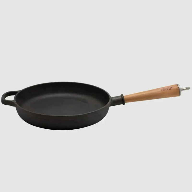 SARTEN IRON CAST WAYU 24 CM COLOR NEGRO - 2