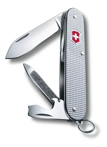 NAVAJA CORTAPLUMA VICTORINOX CADET ALOX 0.2601.26 CADETE COLOR ROJO - 3