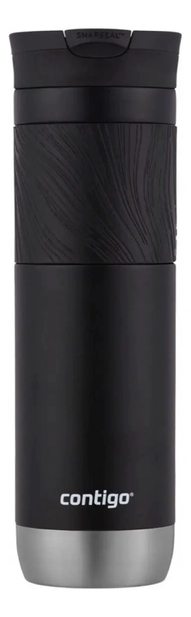TERMO ACERO INOX FRIO CALIENTE SNAPSEAL BYRON 710 ML CONTIGO COLOR NEGRO NEGRO BYRON 2.0 NUEVO - 1