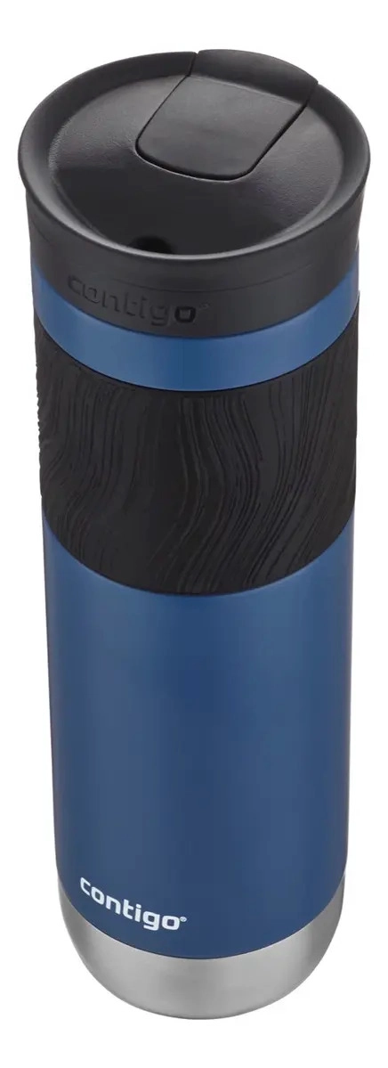 TERMO TAPA ABREFACIL CONTIGO® BYRON ACERO INOXIDABLE 710ML COLOR AZUL AZUL BYRON 2.0 NUEVO - 2